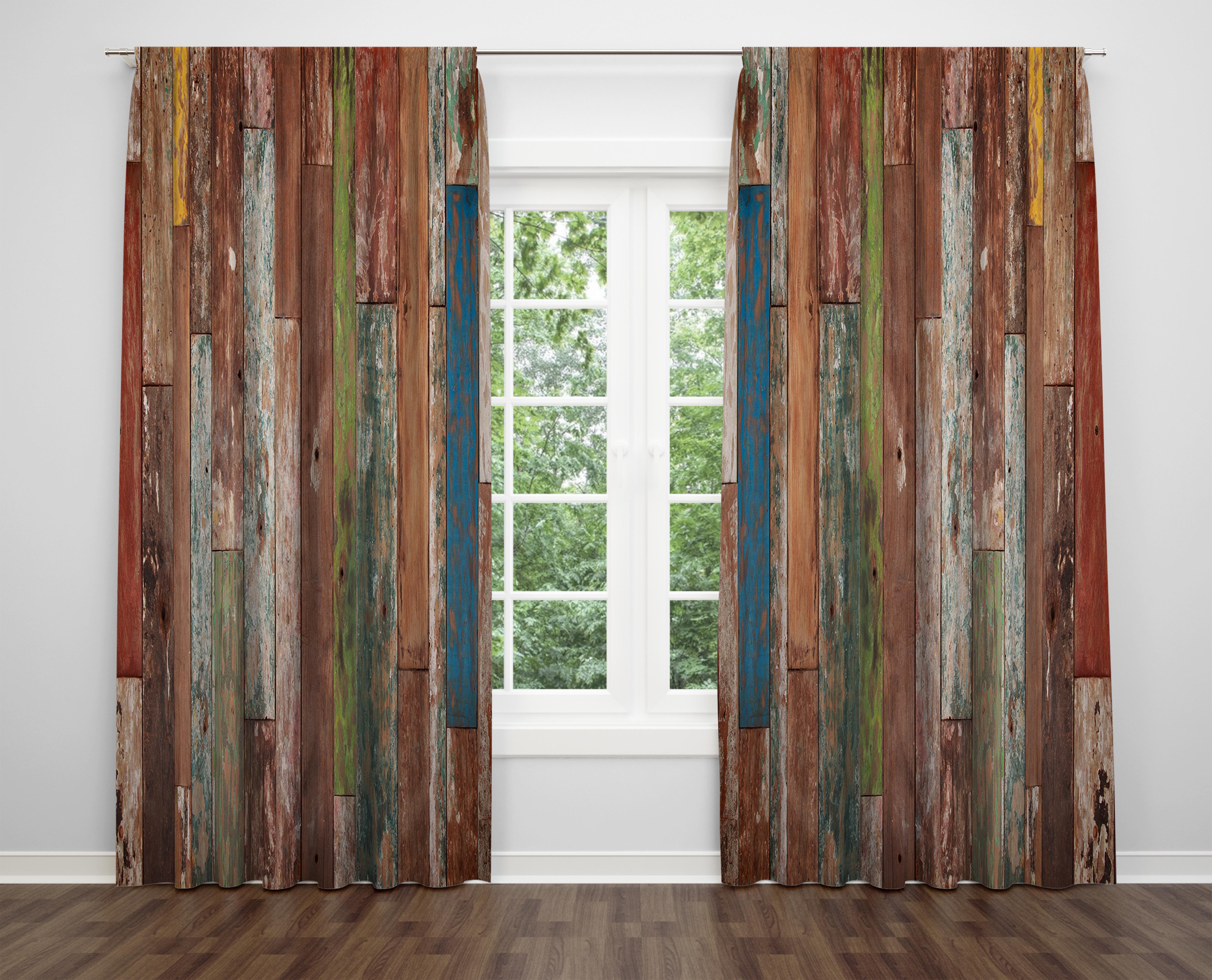 

Декоративний дизайн, високоякісна бавовняна тканина, ви можете вибрати одну або подвійну фіранку з крила 1 piece різнокольоровий