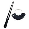 Four-in-One Ring Sizer: Plastic Mandrel Finger Sizing Tool