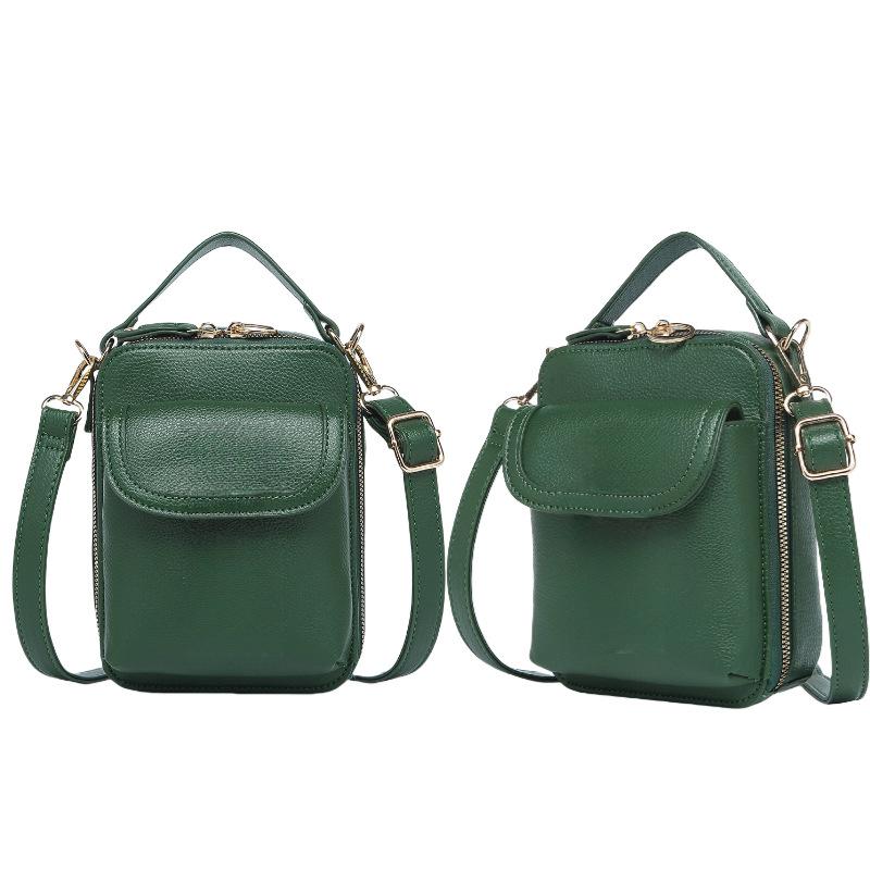 New Trendy Casual Messenger Bag - Single Shoulder Crossbody Organizer with Phone Storage for Fashionable Daily Use