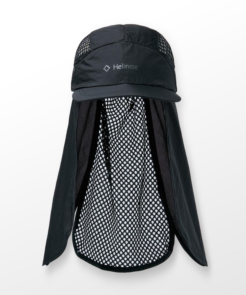 Hellinogseuweeo Mesh Hybrid Sunshade Cap_Black