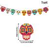 Muertos De Día Skull Themed Party Banner For Festive Scene Celebration Setting