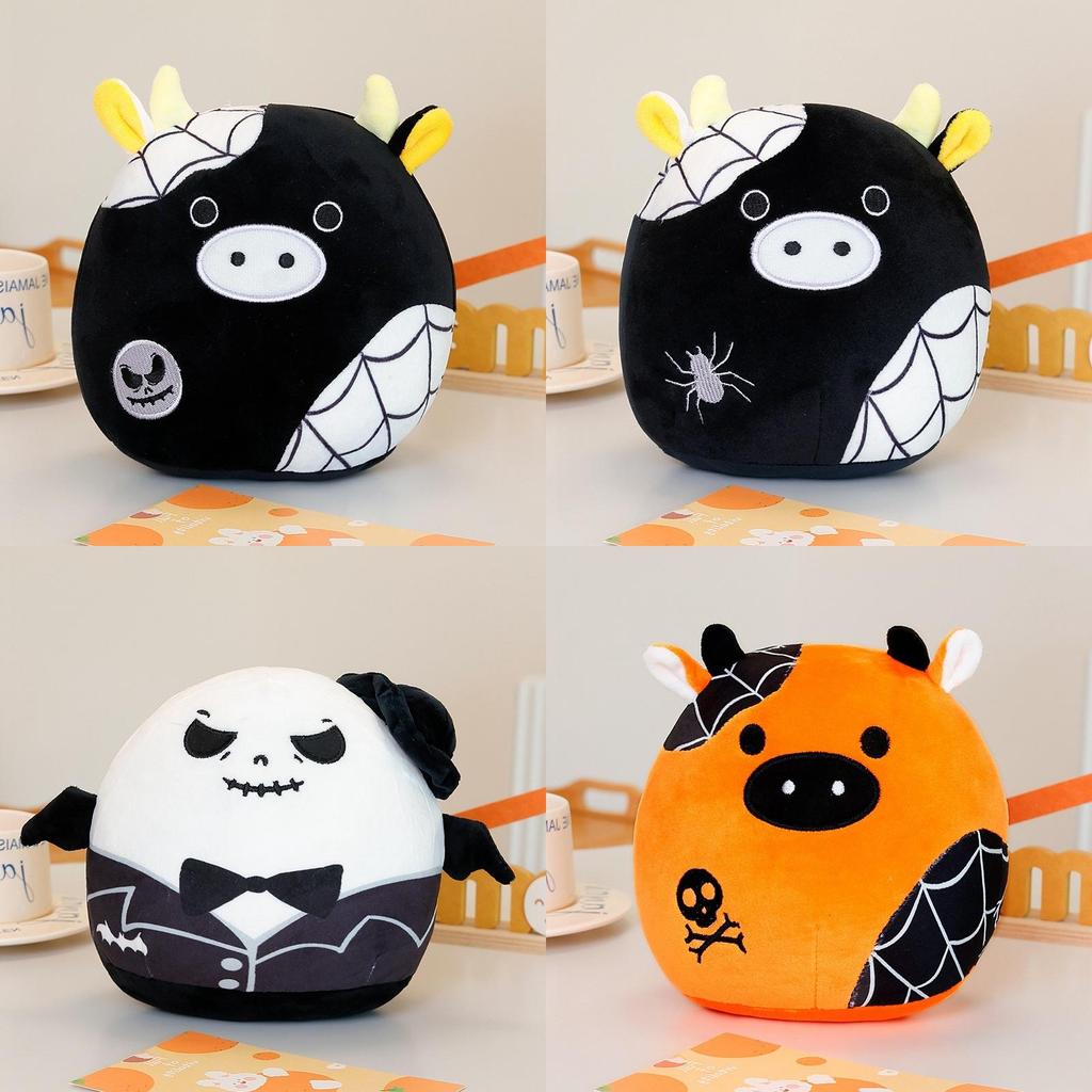 Halloween Ghost Spider Bat Skull Plush Doll Children Toy For Kids Party Decor Gift