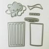 Popcorn Cola Cutting Dies Metal Stencil DIY Scrapbooking Album Paper Card Embossing Craft Art Cinema Food Drink