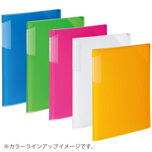 KOKUYO File Clear Holder Book Novita Fixed Type A4 12P Blue Fu-N5710B-12