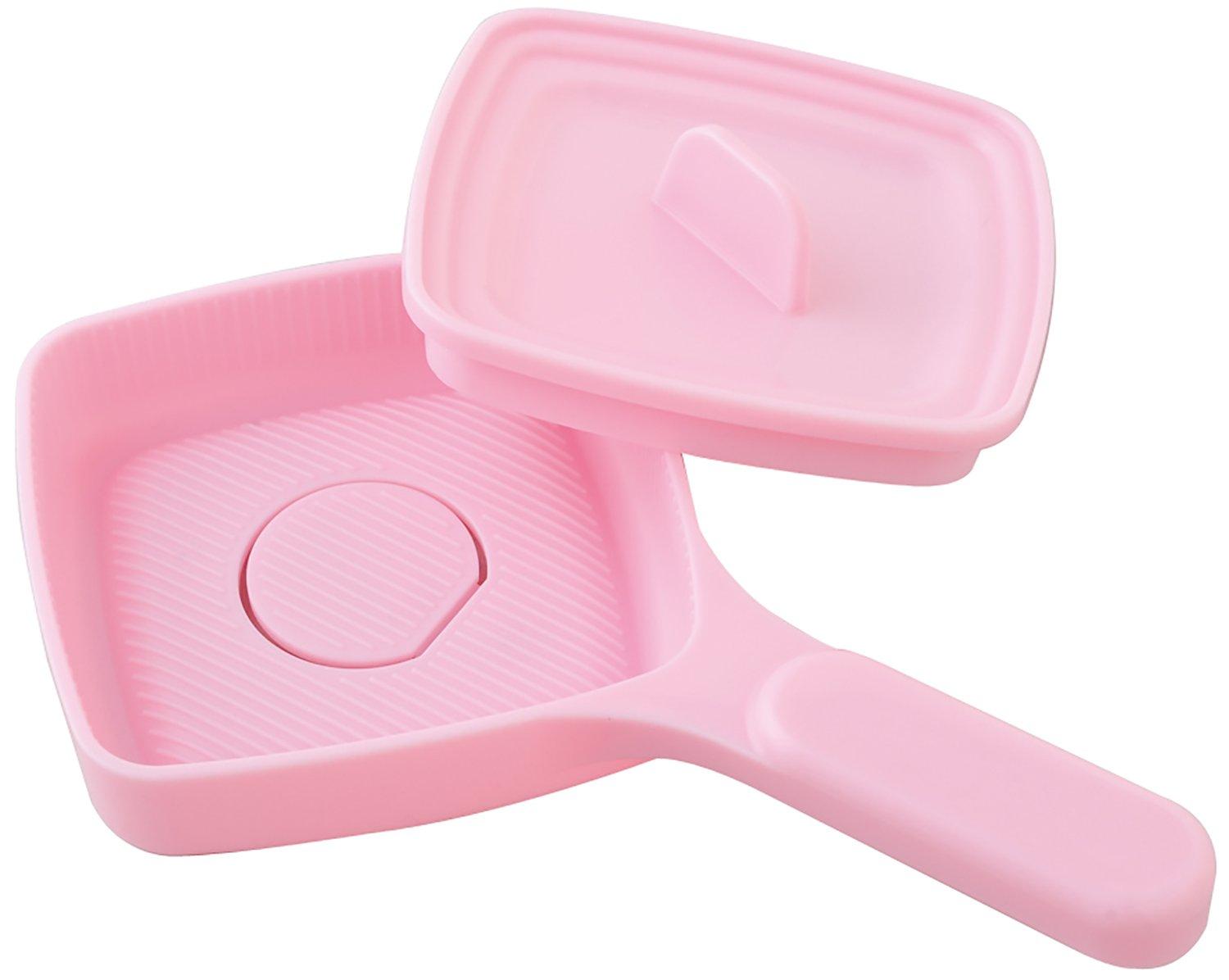 

Earnest [Made in Japan] Onigirazu Rice Ball Mold (Effortless Onigirazu Rice Ball Making), a favorite brand of major restaurants, Pink A-76530(PI)