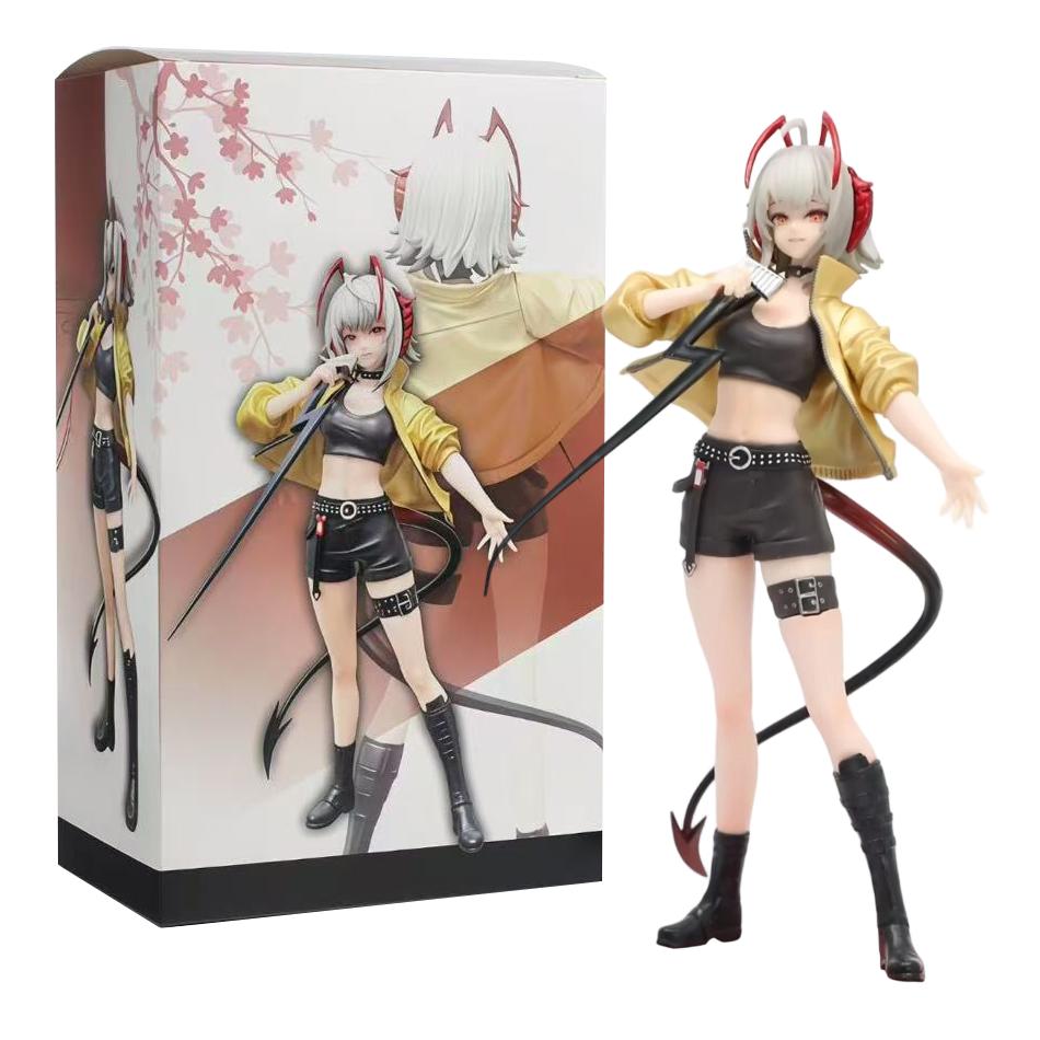 Arknights Anime Game Figure W Armed Beautiful Girls Peripherals Kawaii Manga Figures Collection Model Dolls for Game fans Gift