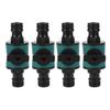 ABS Garden Hose Quick Connector - Pack of 4, Waterproof Tap Adapter