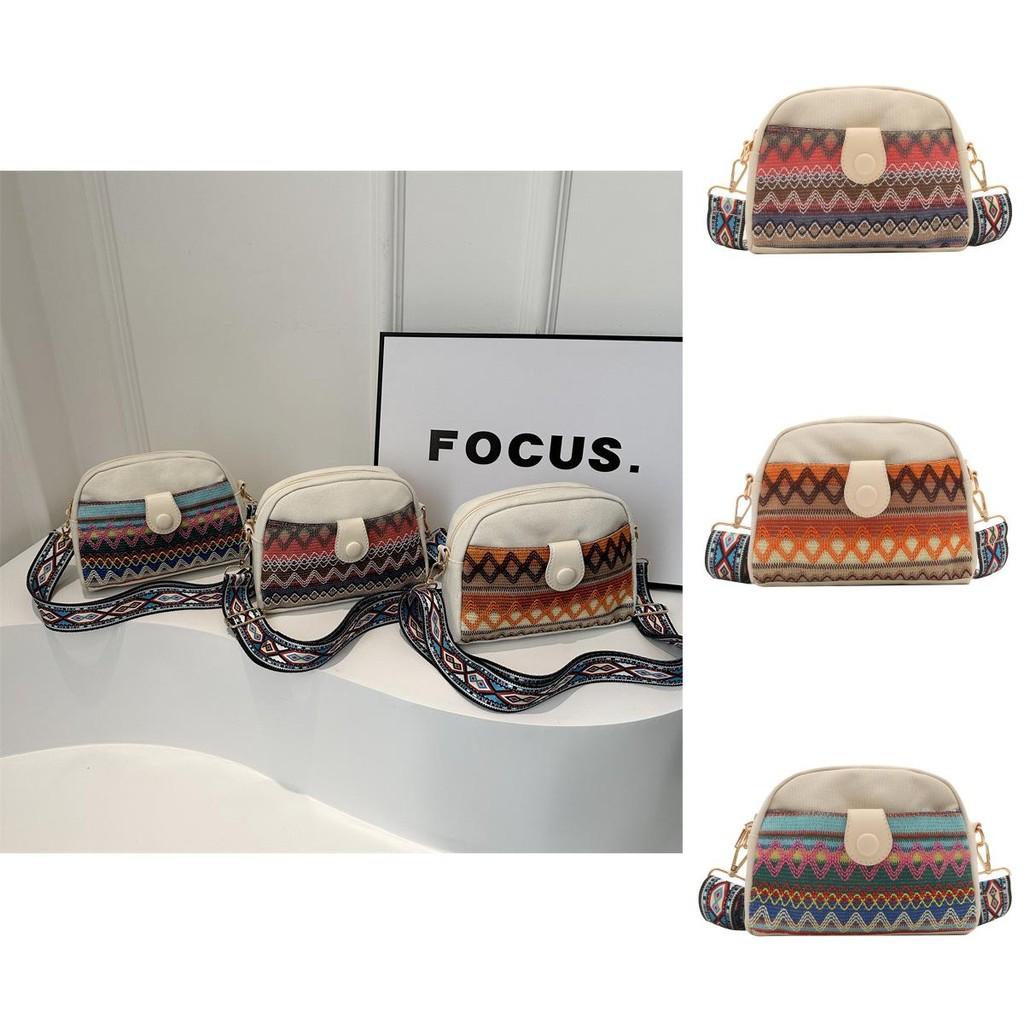 Fashionable Canvas Spring 2024 Ethnic Womens Bag With Spacious Design And Chic Style