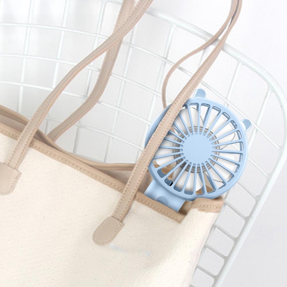 Handheld Mini Fan Portable Pocket Fan USB Charging Fan Rechargable Summer Cooling Fan for Home Outdoor Office
