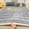 LISM Warm Rabbit Flannel Quilted Mattress Pad