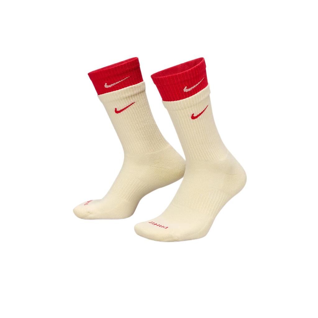 Nike Crew Socks Unisex 1 Pack Coconut Milk DD2795-113