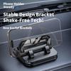 Dashboard Car Phone Holder 360-Degree Rotation Head-Up Phone Mount Stable Universal Auto Phone Stand with Number Plate