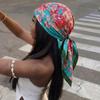 Scarf Luxury Hijab Square Bandana Handkerchief Satin Scarves Woman Headscarf Fashion Turban Soft Shawl Female Daily Head Decor