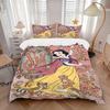 3pcs Snow White and the Animals Bedding Set, Including 1 Quilt Cover and 2 Pillow Shams, Without Filling, Soft and Comfortable Home Bedroom Fabri