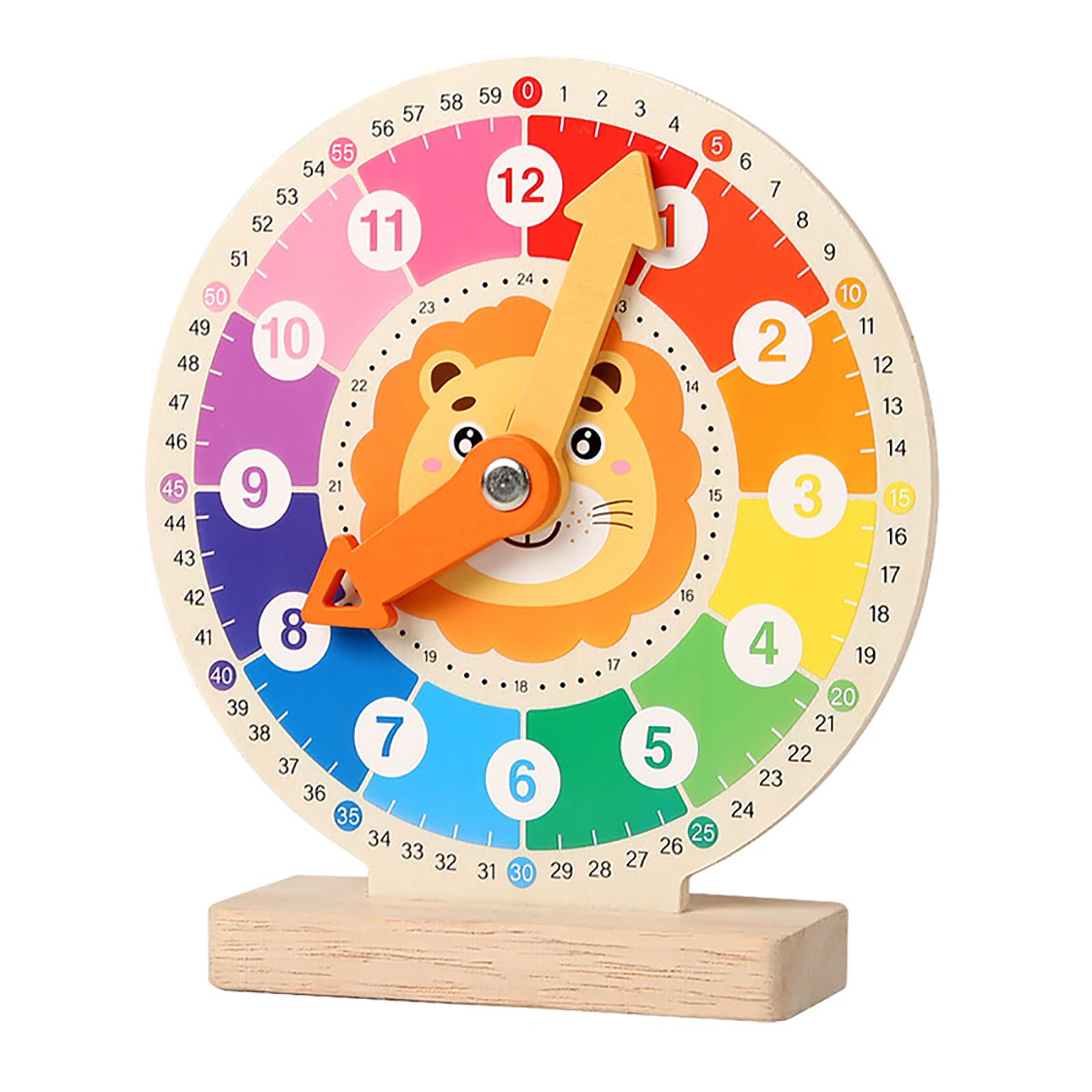 

Digital Clock Model Learning Four Seasons Multifunctional Teaching Aids Educational Toys One Size