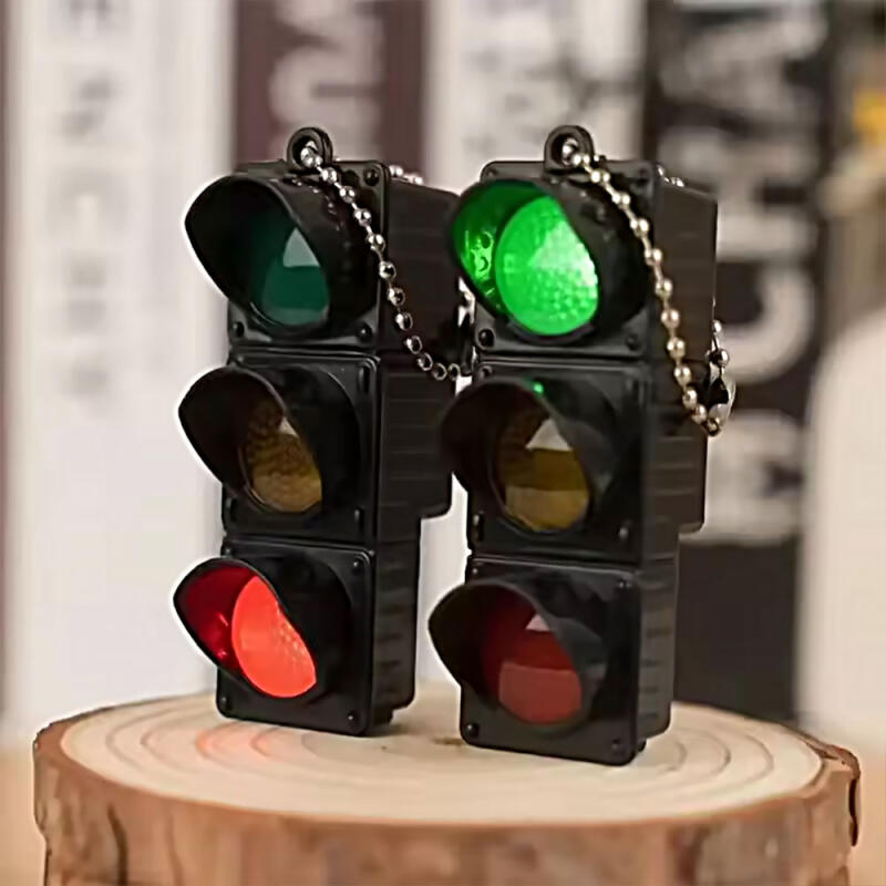 8-Signal Traffic Light Keychain 1 Box LED