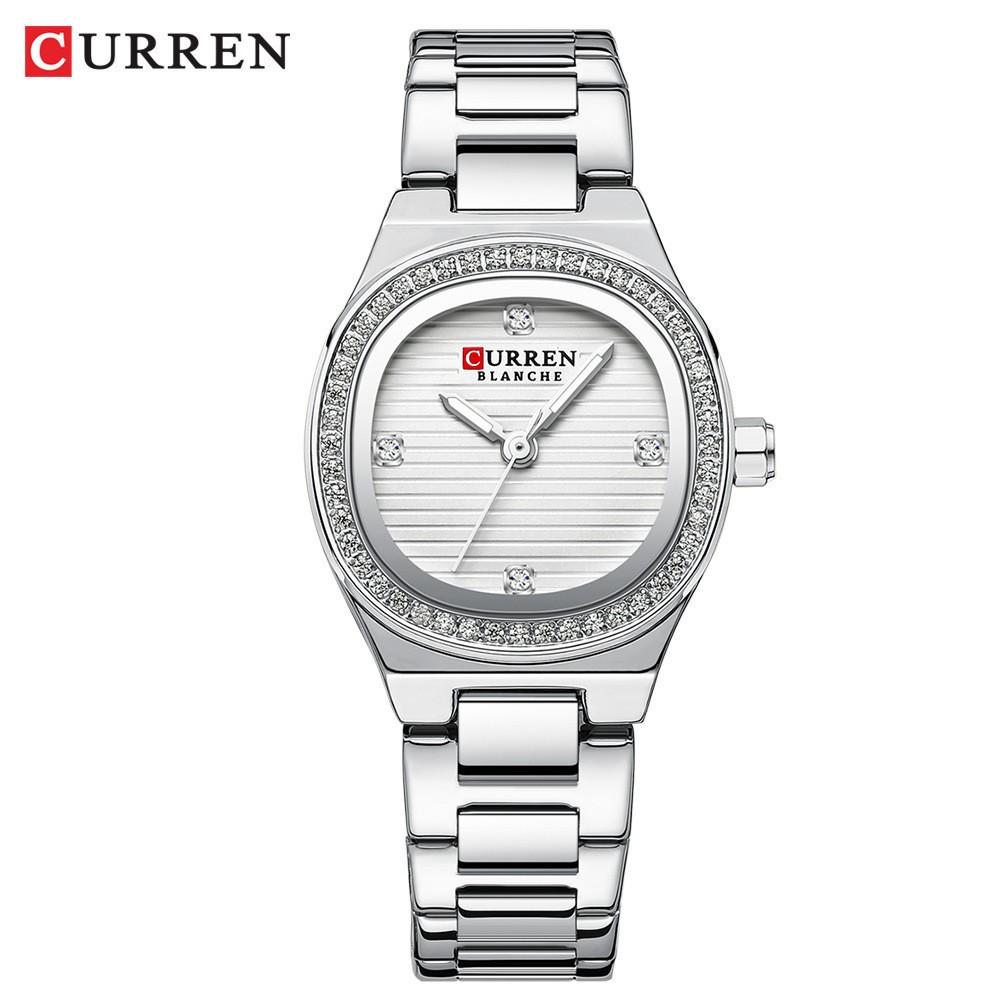 CURREN 9101 Women s Square Dial Quartz Casual Wristwatch