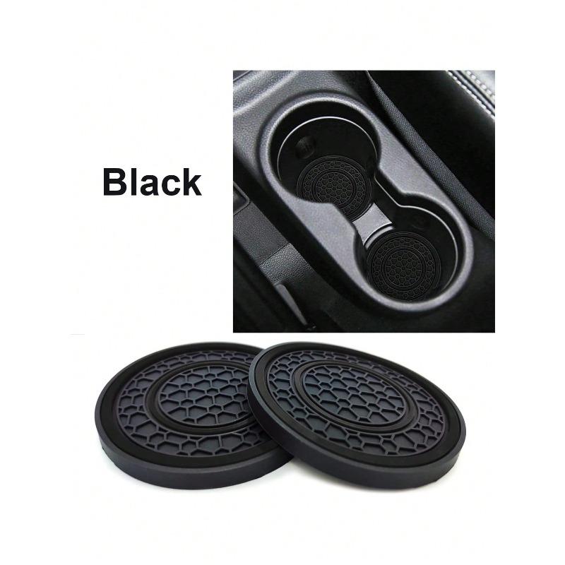 Премиальная силиконовая противоскользящая накладка на центральную консоль Black-2pcs разноцветный