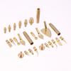 7/9/10Pcs Heat Insert Nut Iron Tip M2 M3 M4 M5 M6 M8 Brass Thread Embedded Kit Tool For Plastic 3D Printer Soldering Iron