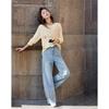 Demana Women's Printed Long Sleeve Round Neck T-Shirt