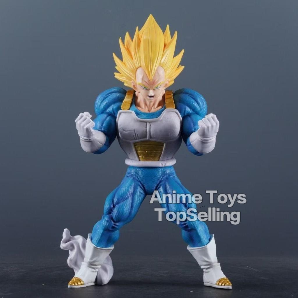 25.5cm/10in Anime Vegeta Figure Max Power Vegeta Figurine Pvc Action Figures Gk Statue Collection Model Toys Gifts