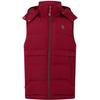 Luke 1977 Mens Quilted Detachable Hood Gilet