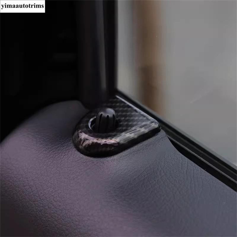 Car Inner Door Bolt Lock Decoration Cover Cap Trim Accessories For Mercedes-Benz VITO Viano V Class Valente Metris 2014 - 2025