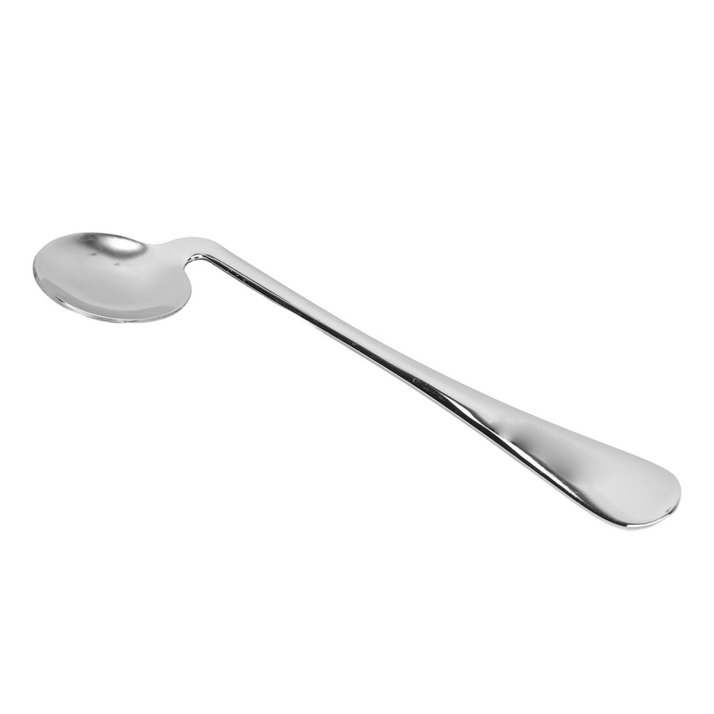 Curved Spoon Self Feeding Reduce Wrist Pressure Reduce Wrist Pressure Utensil Angled for Elderly Right Hand