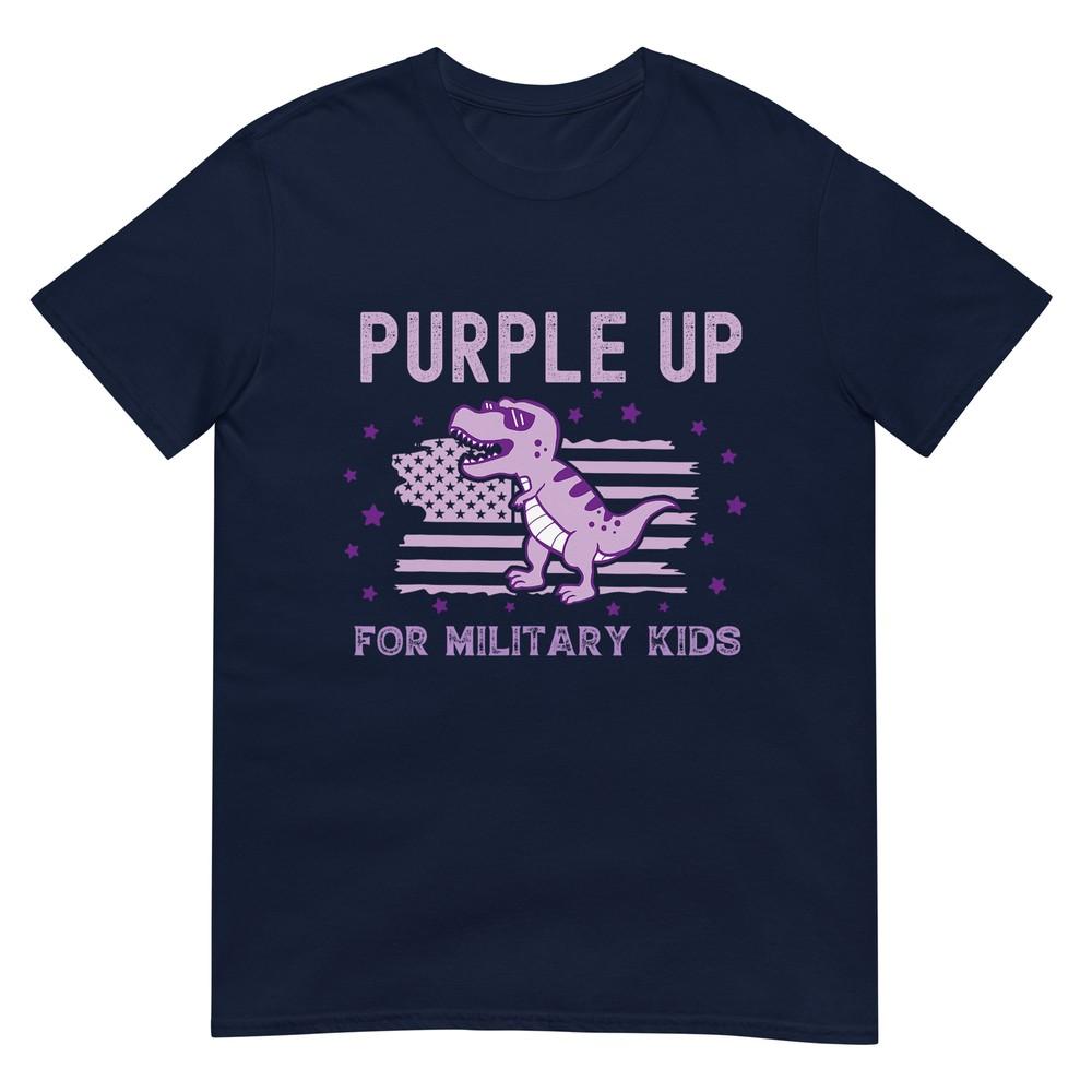 Purple Up For Military Kids Military Child Month TShirt S