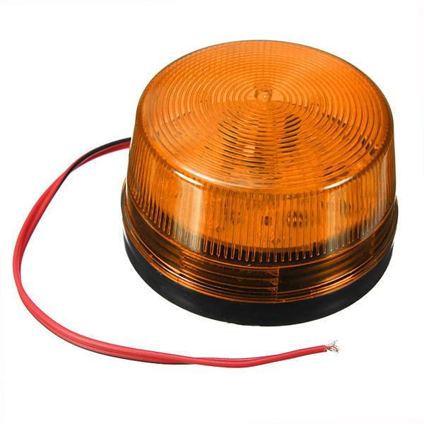 High Quality Waterproof 12V 120mA Safely Security Alarm Strobe Signal Safety Warning Blue Red Orange