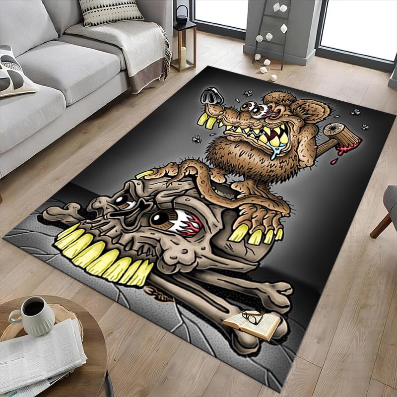Madness Attic Carpet For Playroom Bedroom Living Room Sofa Home Decorkids Game Area Rug Nonslip Floor Mat