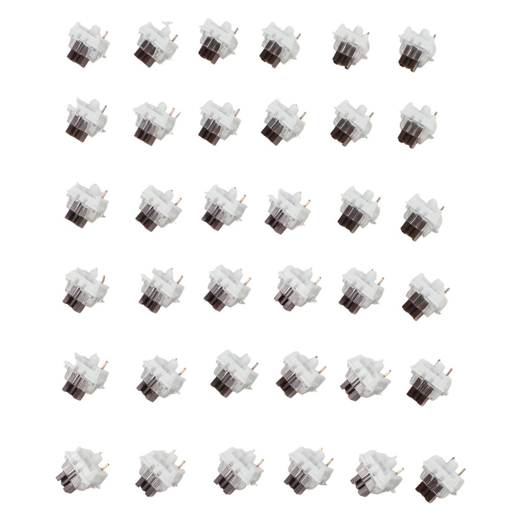 36 Stück Tastenschalter Tastenklicker Taste 3-Pin Taktiler Schalter Für MX FÜR Outemu RGB FÜR Redragon FÜR E-Yooso