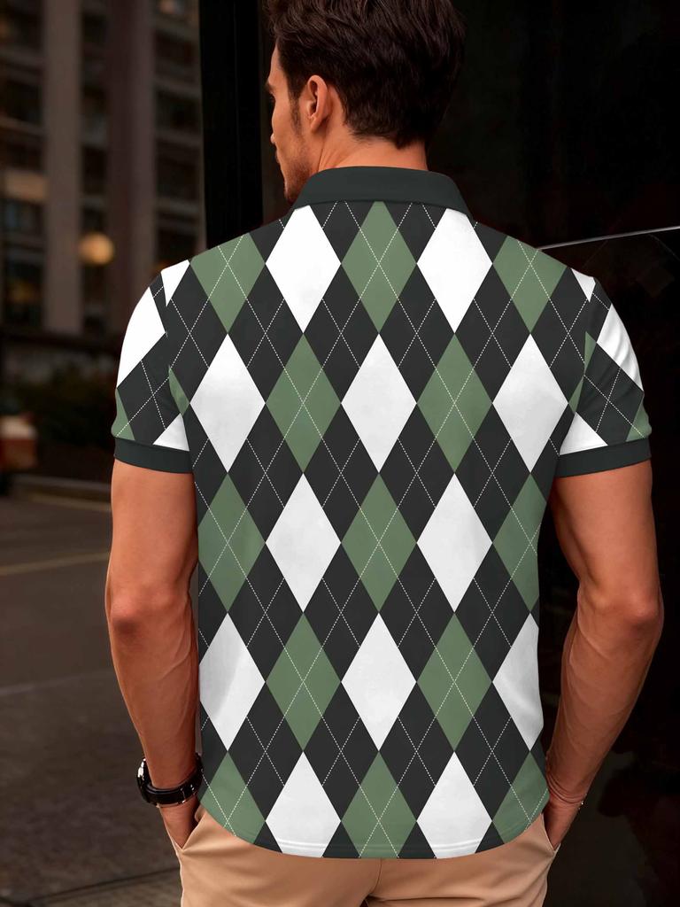 Summer Men'S Casual Breathable Short Sleeve T-Shirt, Men'S Clothing BM14 Men'S Short Sleeve Shirt - Casual Summer Golf And Daily Casual Wear,