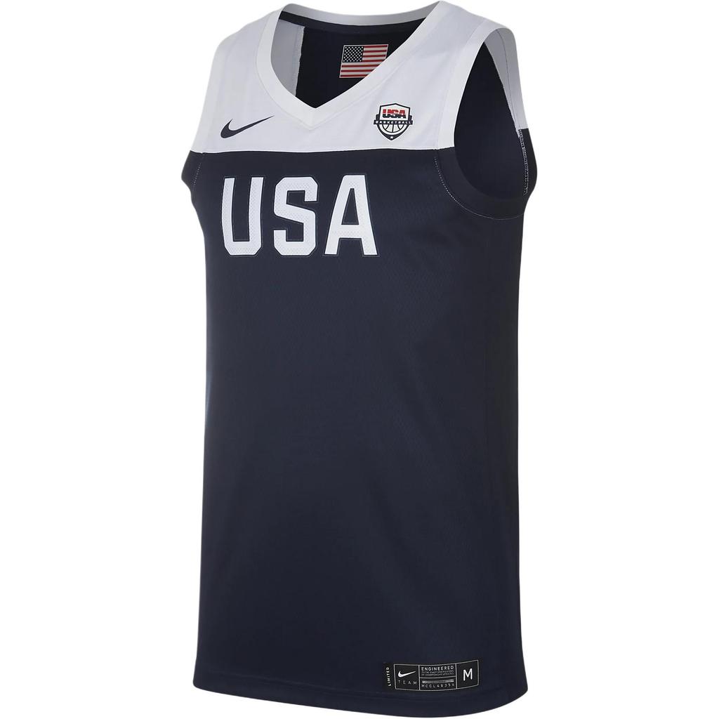 New Nike Basketball Jerseys Men's Dark Blue CJ6872-451