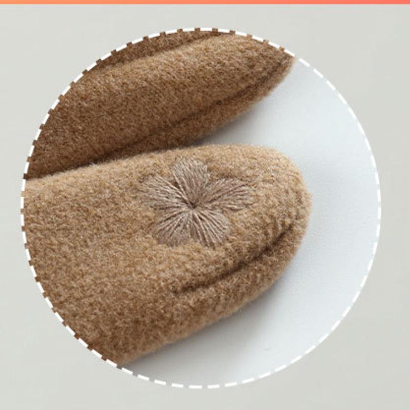 Women Winter Keep Warm Touch Screen Thin Section Bow Elegant Gloves Plus Velvet Inside Windproof Outdoor Cycling Female Gloves