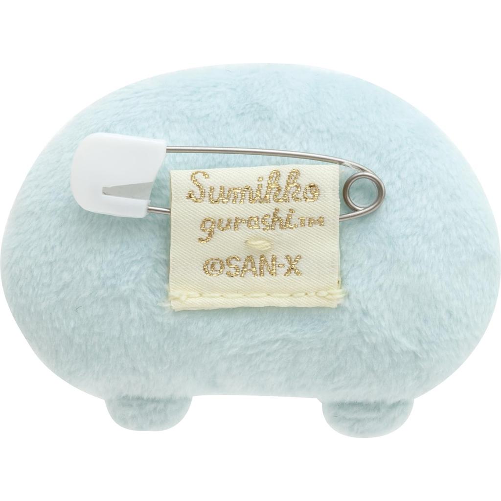 San-X Sumikkogurashi Plush Badge Lizard AB17305