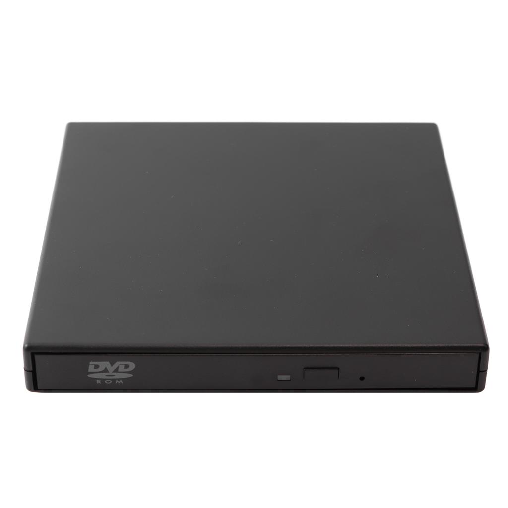 External CD RW Drive USB 2.0 Low Noise High Speed Plug and Play Light Compact DVD Burner for Laptop