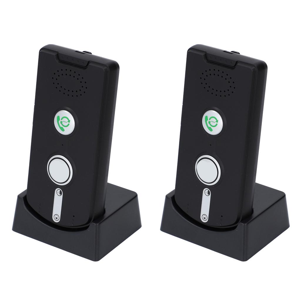 Obousměrný hlasový interkom pro domácnost, aktivovaný hlasem pro seniory, bezdrátový systém, dosah 1000 m