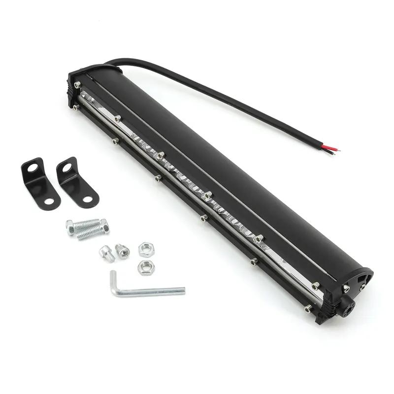 10/20 Zoll LED-Lichtleiste LED-Arbeitsdachleuchten 12V 24V Flutlicht Spotstrahl Fahrleuchten Nebelscheinwerfer für Jeep LKW Anhänger 4x4 Offroad