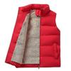 Men's Sleeveless Coat Lambswool Zipper Vest Winter Plus Size Male Warm Waistcoat Fleece Vest Brand Clothing Winter Vest Jackets