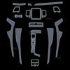 Für 2016- Volvo XC90 Hintere Lüftungsdüse Navigation Zentrale Steuerung Auto Folie Innenraum Zubehör TPU Transparent Schutzfolie