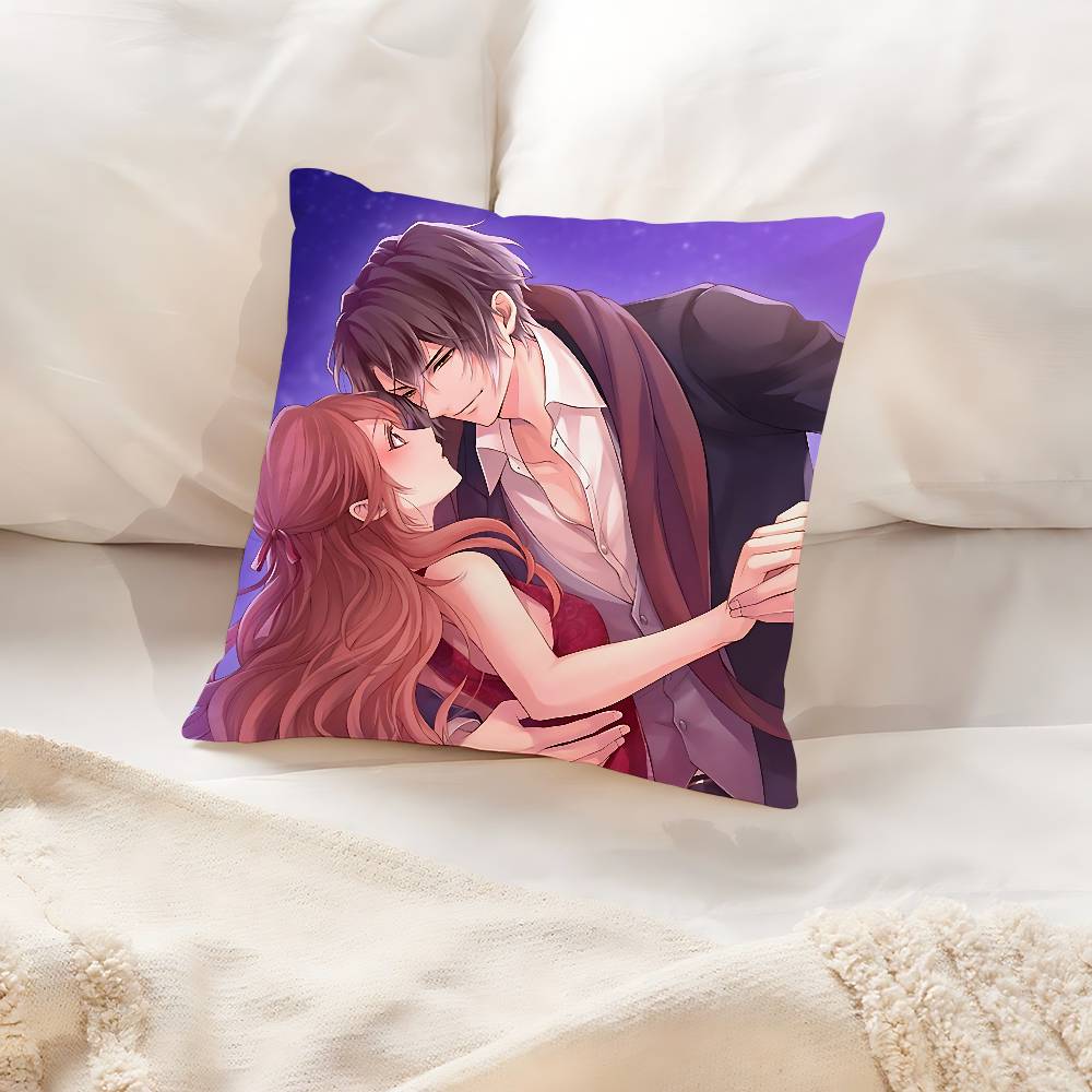 Japan S-Sympathy K-Kiss Game Pillow Case Cushion Cover Soft Cute Throw Pillow Case For Car Sofa Pillowcase Polyester With Zipper