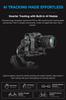 FeiyuTech SCORP 3 Camera Gimbal with AI Detachable Remote Control Max Camera Bluetooth Shutter and Portrait Mode Built-in Tracker, Handle, 3.5kg