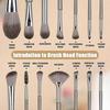 14-Piece First Encounter Makeup Brush Set - Foundation, Powder, Eyeshadow, Concealer Brushes with Storage