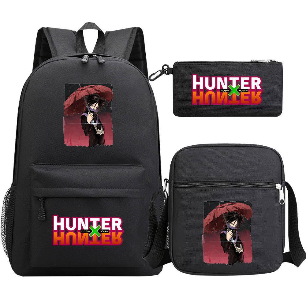 Animation, Full-Time Hunter, Young Students, School Bags, Men'S And Women'S Leisure Travel, Backpacks, Trendy Computer Bags