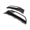 Pair Front Bumper Fog Light Cover Grill Grille Fit VW Polo 6R 2014-2017