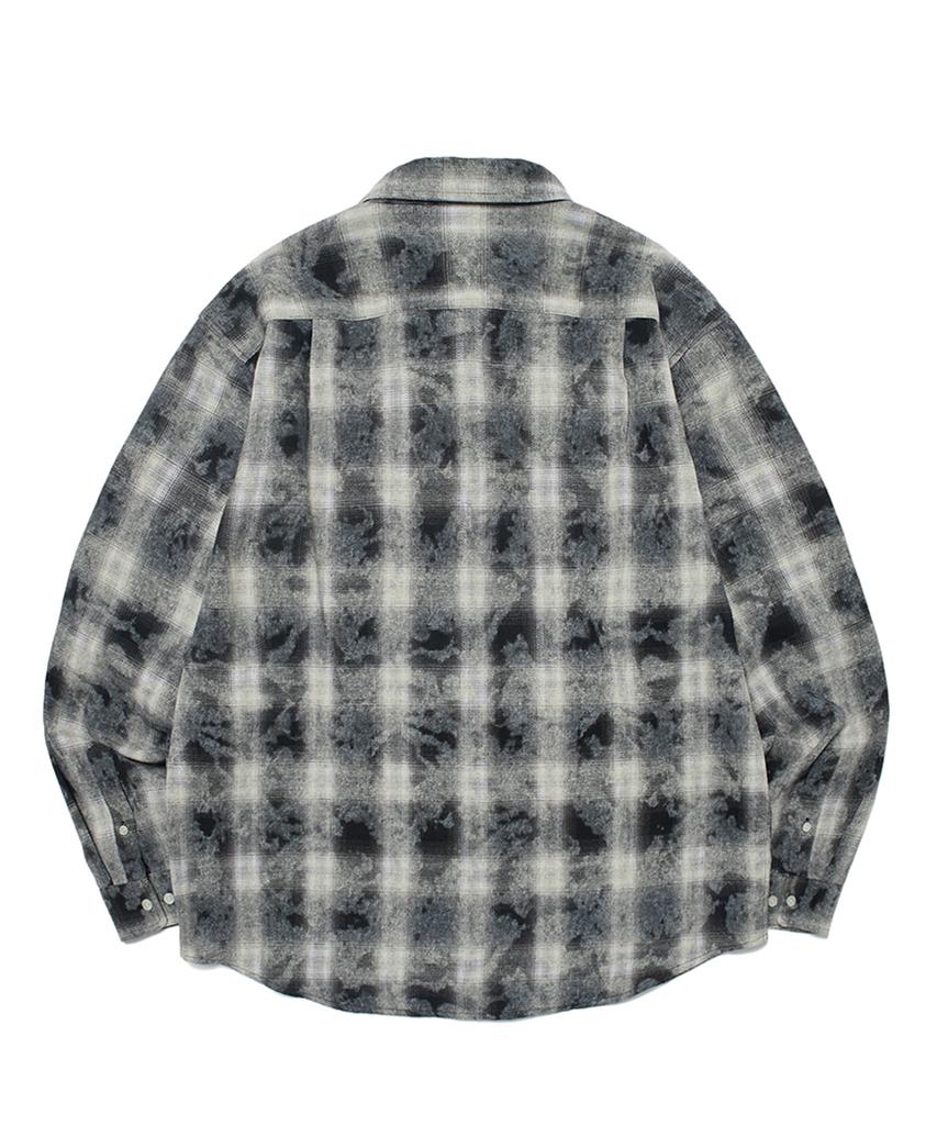 WKNDRS Checkered Bleach Shirt (Black)