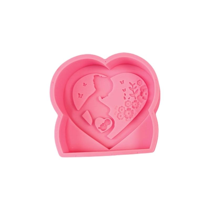 

Mother s Pregnancy Scented Candle Molds Mother s Day Silicones Mould Casting Mould Craft Supplies for Home Decorations 1