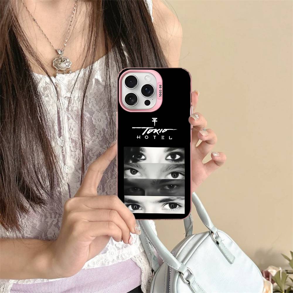 Tokio Hotel Band Phone Case For IPhone 17 16 Plus Pro Max 15 14 13 12 11 Matte Colorful Covers