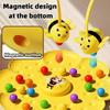 Little Bumblebee Multifunktionales Brettspiel Puzzle Angelspielzeug Interaktives Lernspielzeug für Kinder Weihnachtsgeschenk Familienspiel